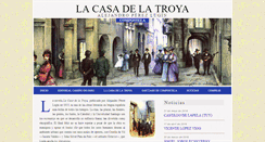 Desktop Screenshot of lacasadelatroya.com